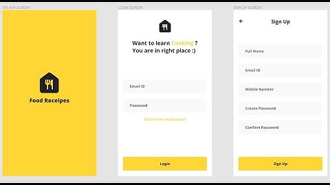Android Food Recipe App Tutorial | Part 1 | Splash Screen without Activity | Code Utility