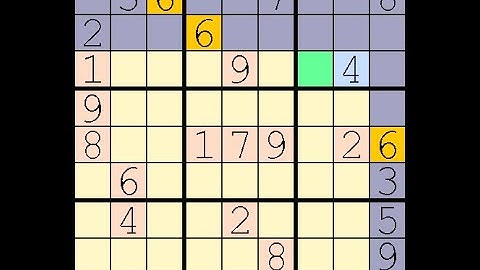 How to Solve Washington Times Sudoku Difficult  22 February, 2024