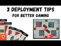 How to get better at warhammer 40k deployment