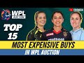 Top 15 most expensive players in wpl auction  womens premier league cricmesh