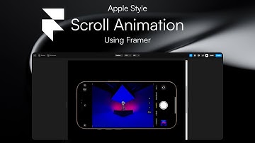 How to Recreate Apple iPhone 16 Pro Scroll Animation in Framer No Code!