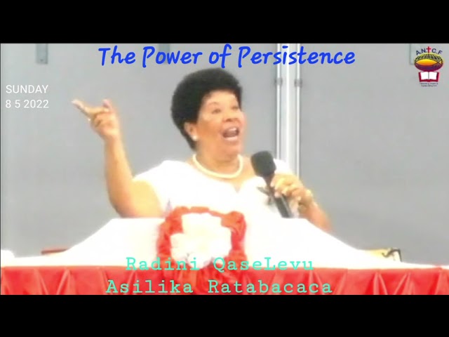 The Power of Persistence - 1Samuel 1:11... Radini QaseLevu -Mrs Asilika Ratabacaca💗🙏 class=