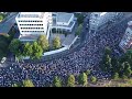 Pogledajte snimak dronom protesta ispred zgrade OHR-a u Sarajevu
