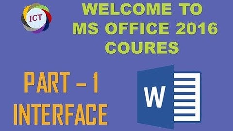 microsoft office word 2016 full course