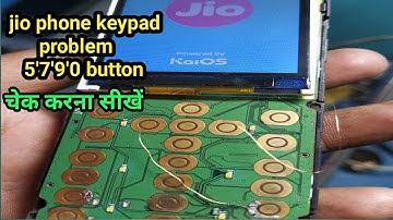 jio phone f120 keypad solution||jio phone keypad problem