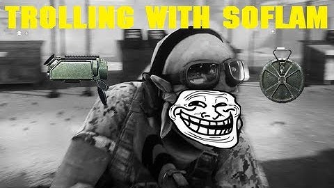 Battlefield 3 - Trolling with AT Mines and SOFLAM