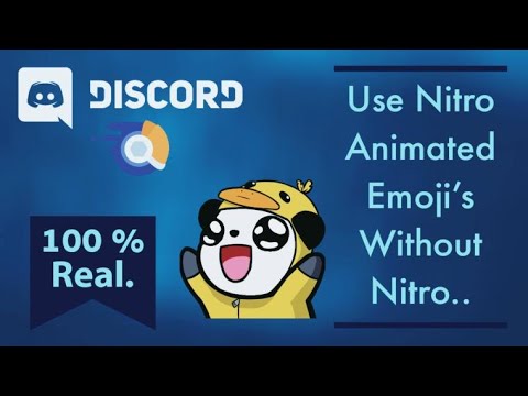Use Nitro Emoji's Without nitro 😋