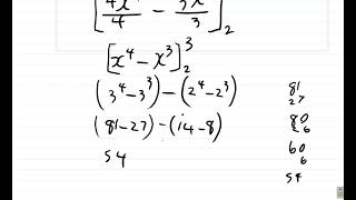 Definite Integration Example 2