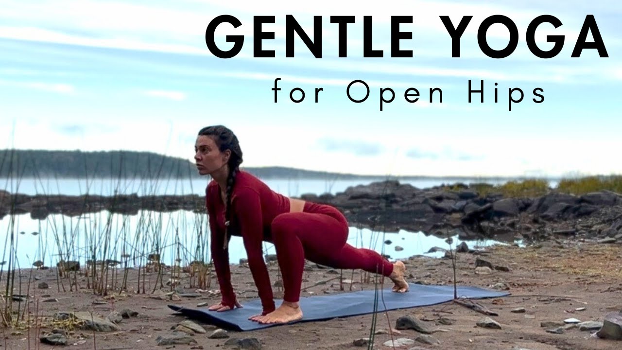 20 Minute Gentle Yoga Flow for Open Hips | All Levels Yoga - YouTube