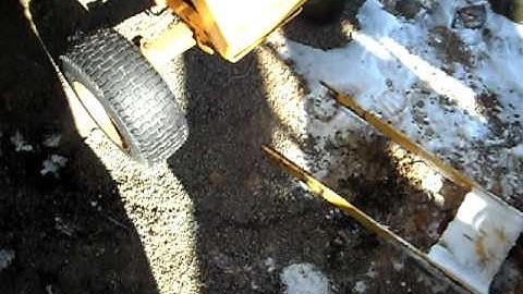 Installing Snow Blade- Cub Cadet 105 pt. 2