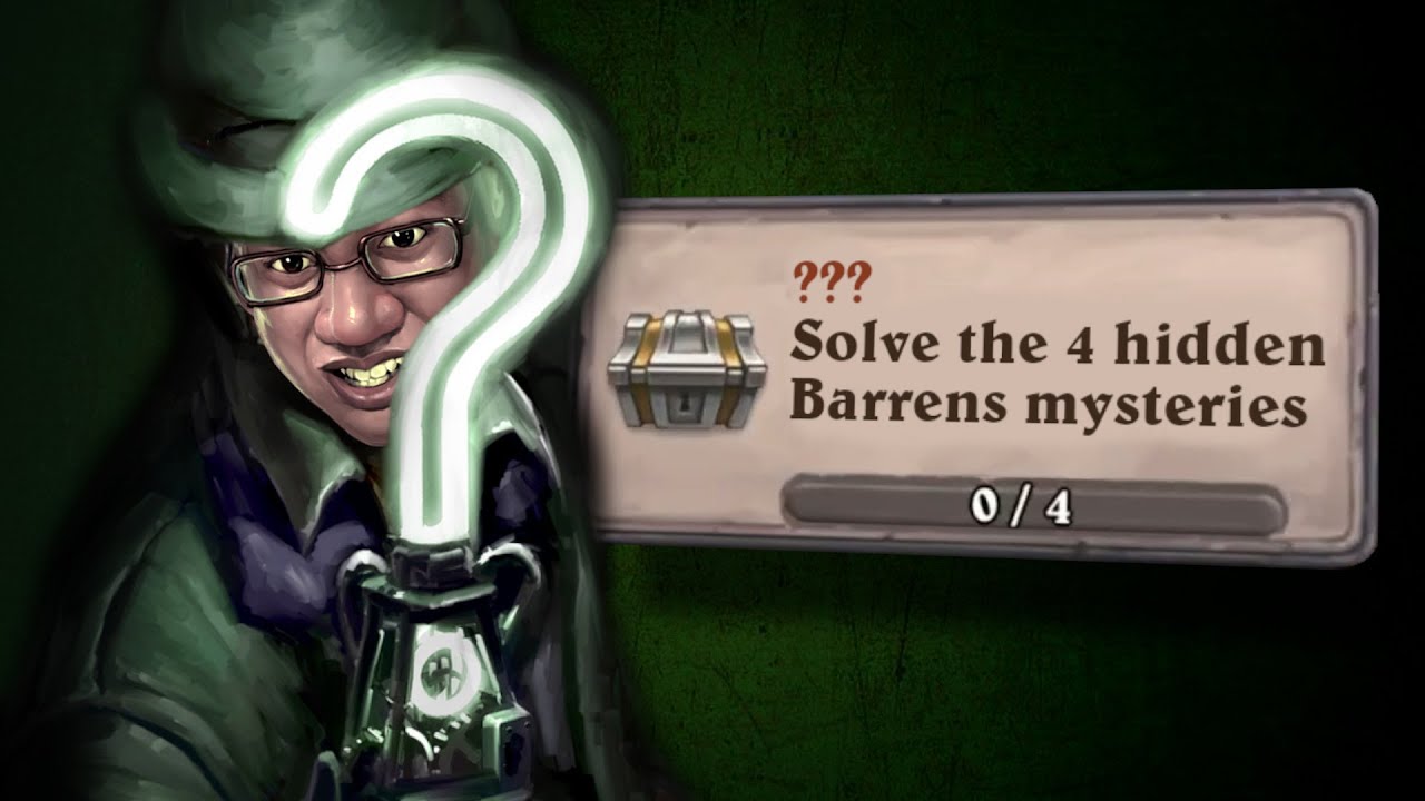 This Madman Tries to Solve the Barrens Mysteries Solo for 10 Hours