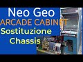 Parte 4 - Sostituzione Elettronica Cabinato Arcade NEO GEO "Marine" - Chassis nuovo  sul CRT!