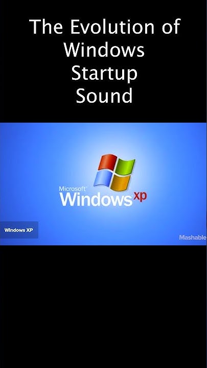 Evolution of Windows Startup Sounds - Operating System Microsoft ...