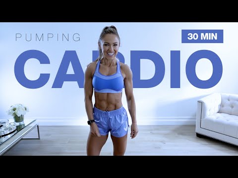 30 MIN PUMPING CARDIO WORKOUT | Full Body - No Equipment at Home