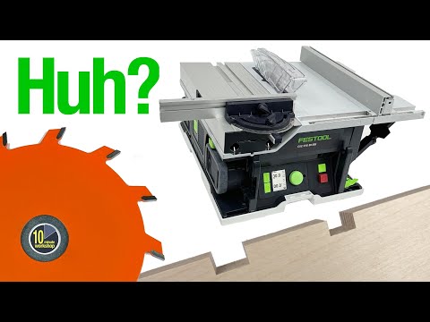 Wide Kerf Blade In A Small Festool Saw?? [video 605]