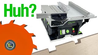Wide Kerf Blade in a Small Festool Saw?? [video 605]