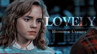 Hermione Granger || lovely by billie eilish