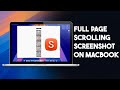 Taking Full Page Scrolling Screenshot on MacOS