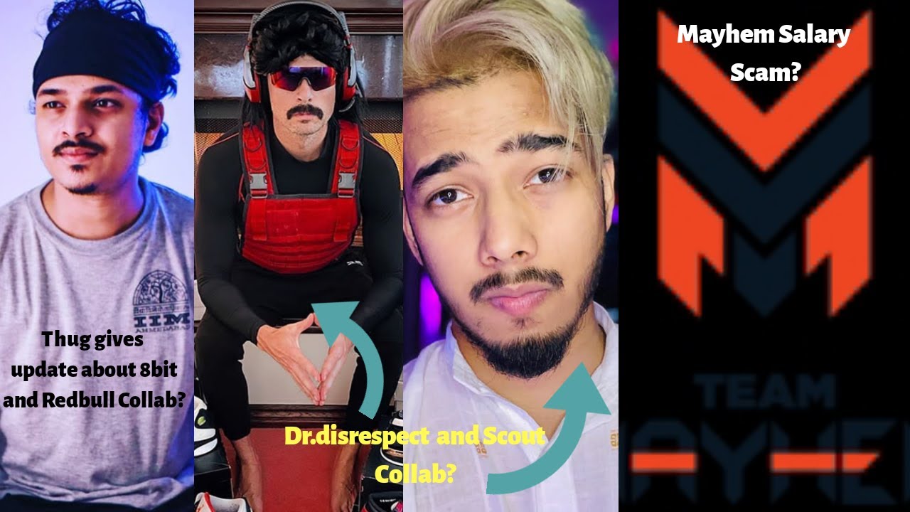Esports News - 8bit Collab with Redbull? | Dr.Disrespect and Scout collab? | Mayhem Salary scam?