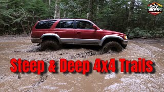 Vedder Mountain 4x4. Steep Trails & Deep Mud