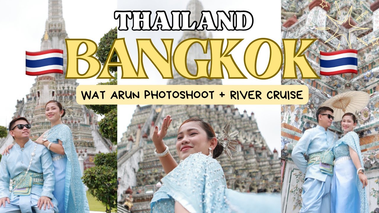 БАНГКОК 🇹🇭 ФОТОСЕССИЯ В ВАТ АРУНЕ + ПОХОД ПО ХРАМАМ И КРУИЗ ПО РЕКЕ ЧАОПХРАЙЯ НА ЗАКАТЕ (ДЕНЬ 2)