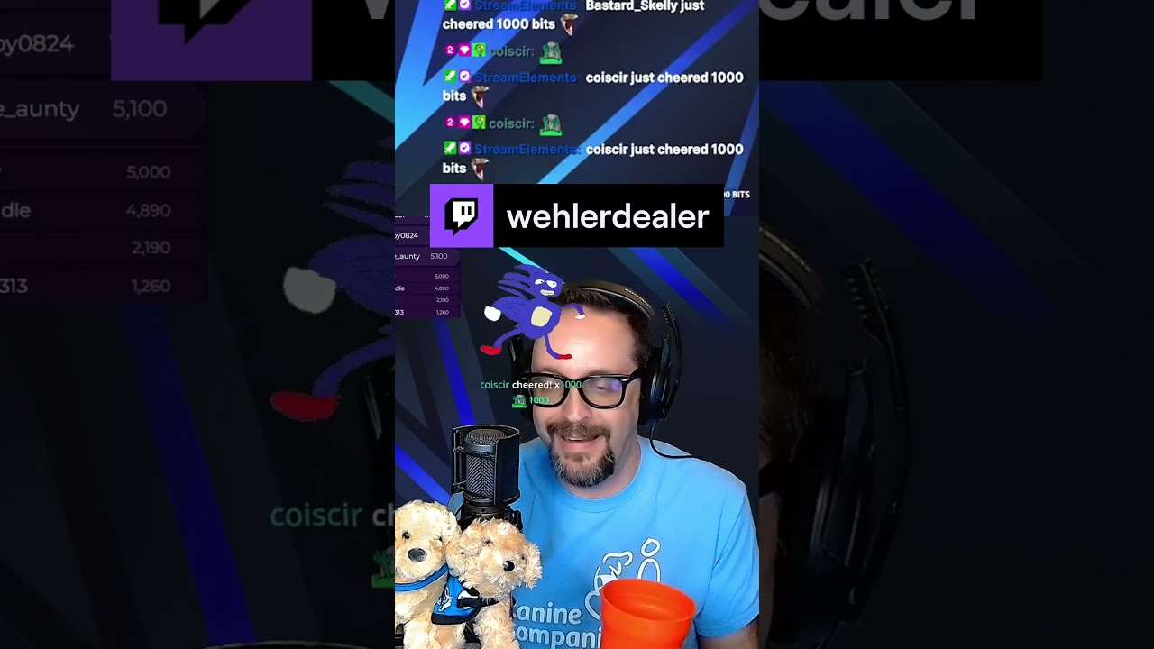 Charity Streamer Tries To Talk Over LOUD Dono Noises