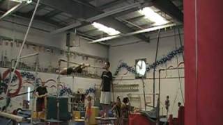 Abby Griswold 2010 summer training bars dismount # 2