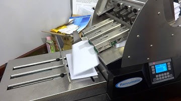 Friction feeder - Vacuumatic TCF - Counting Customer envelopes Part 5