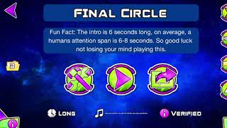 Solo Layout! || Final Circle By Agat3 (Me) || Extreme Demon