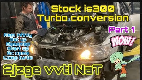 Stock Is300 Turbo Conversion 2jzge vvti