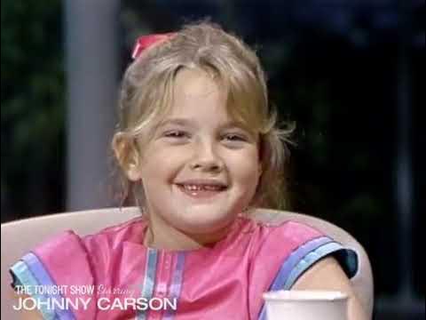 Drew Barrymore's Classic First Appearance - Carson Tonight Show