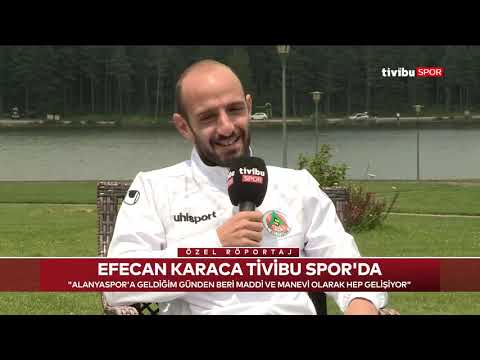 Aytemiz Alanyaspor'un başarılı futbolcusu Efecan Karaca, Tivibu Spor'a özel açıklamalarda bulundu.