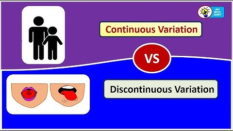 FORM 5 C12 Differences between Contimuous & DiscontInuous  Variation #kssm #igcse #spm#biology