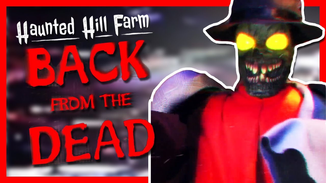Haunted Hill Farm 2025 EXCLUSIVE ANIMATRONIC REVEAL - Coat Rack Monster | Haunted Hill Farm 2025