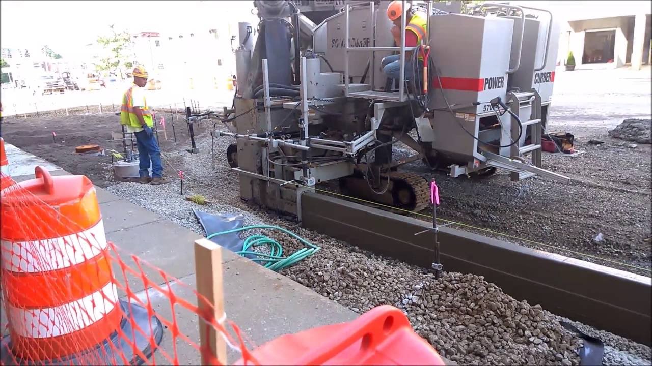 Walkable Olean - New Curbs