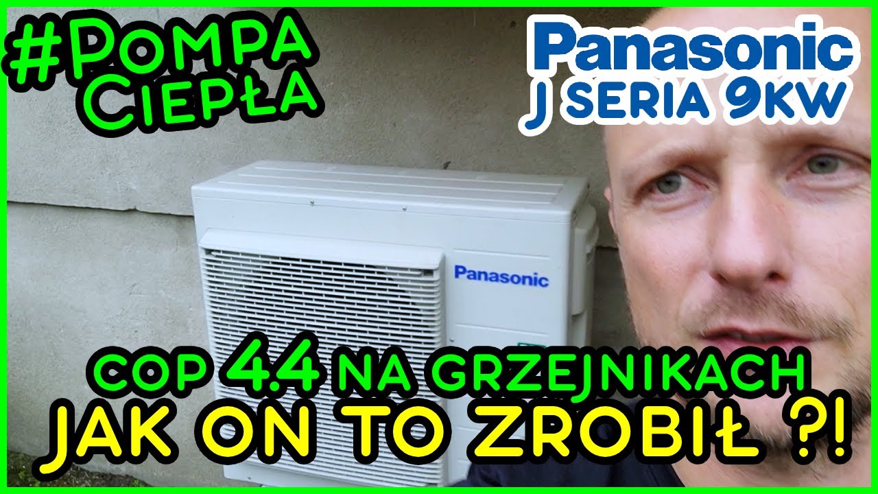 COP 4.4 na Grzejnikach - Jak Klient Ustawił Panasonic serii J 9kW