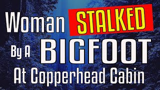 Bigfoot Encounter at Copperhead Cabin - Lone Woman Stalked At Night