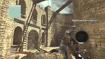 How to destroy helicopters (MW3)