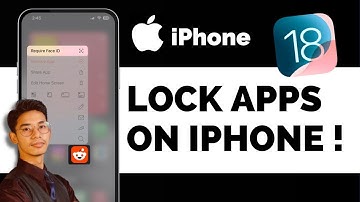 How To Lock Apps On iPhone | iOS 18 !