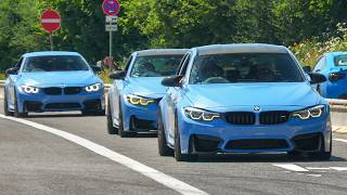 Cars Leaving Nürburgring Tankstelle - 530HP E46 Turbo, TNEER Aventador S, LOUD RS5, M5 G91, AMG GTR