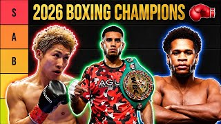 Ranking The Boxing Champions In 2026 | Tier List 