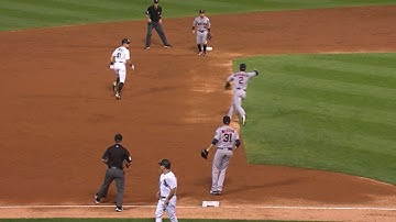 HOU@CWS: Astros drop popup, still get Engel at third