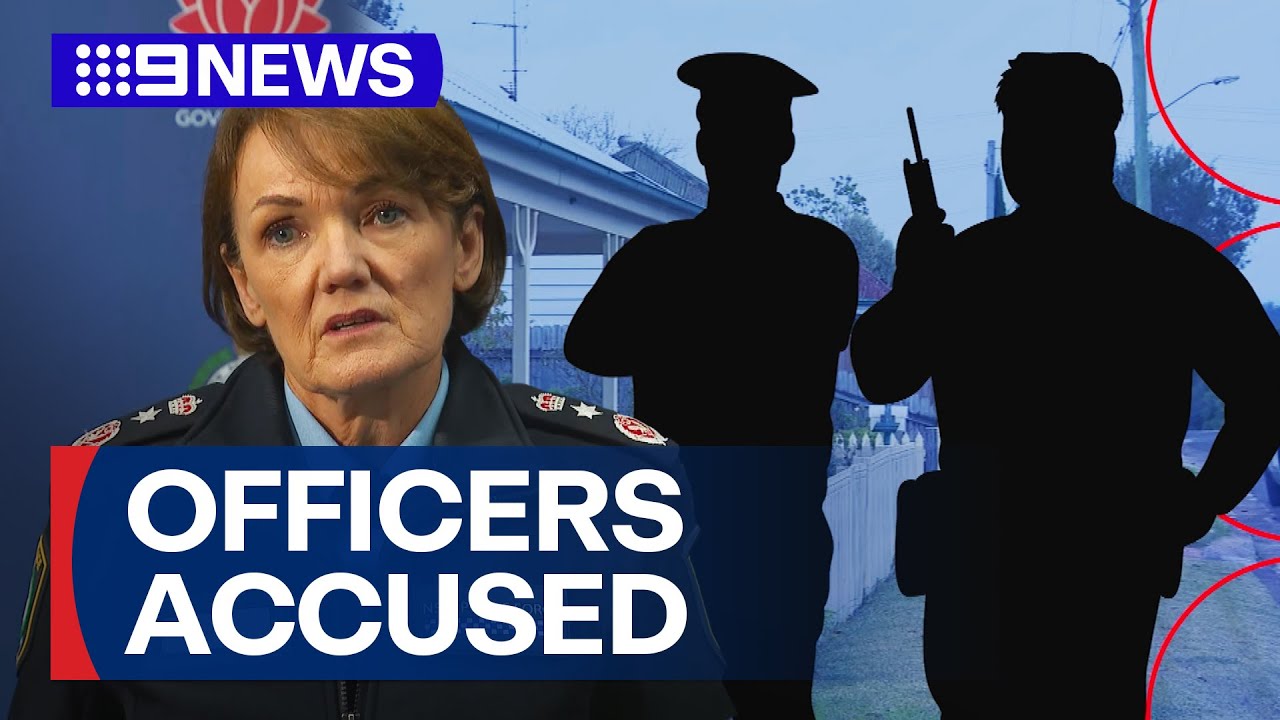 Two police officers accused of allegedly assaulting elderly man | 9 ...