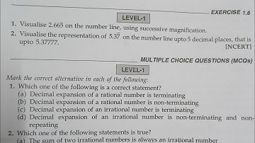 RD Sharma Solutions for Class 9 Maths Chapter 1 Number System Exercise 1.6 Q1 to Q2