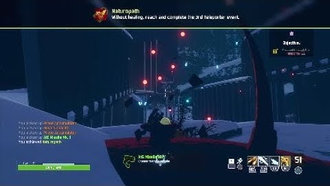 Risk of Rain 2 - [REDACTED] and Naturopath Challenges - Monsoon, Solo - Commando