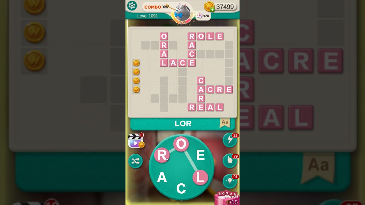 WORD VILLAS level 1091