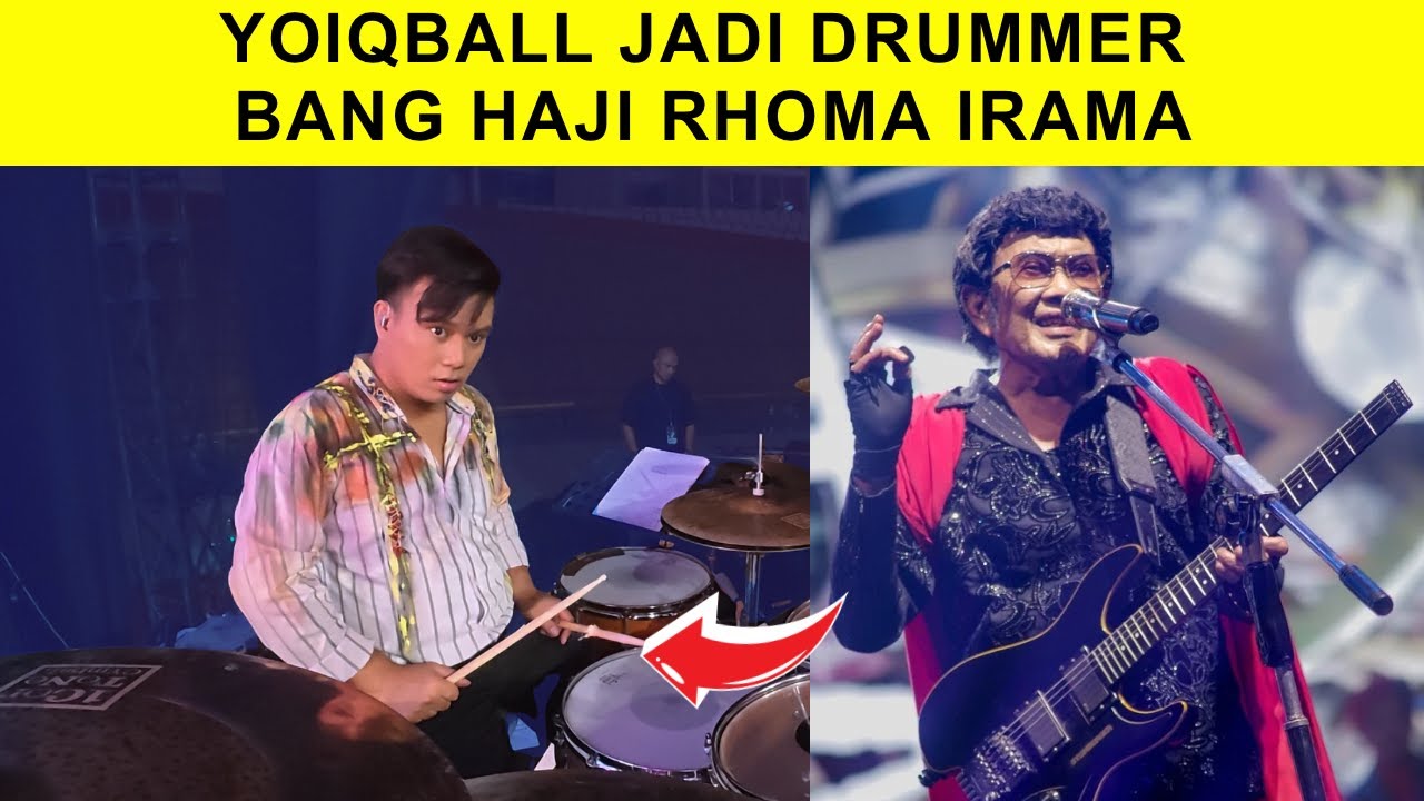 YOIQBALL JADI DRUMMER RHOMA IRAMA?