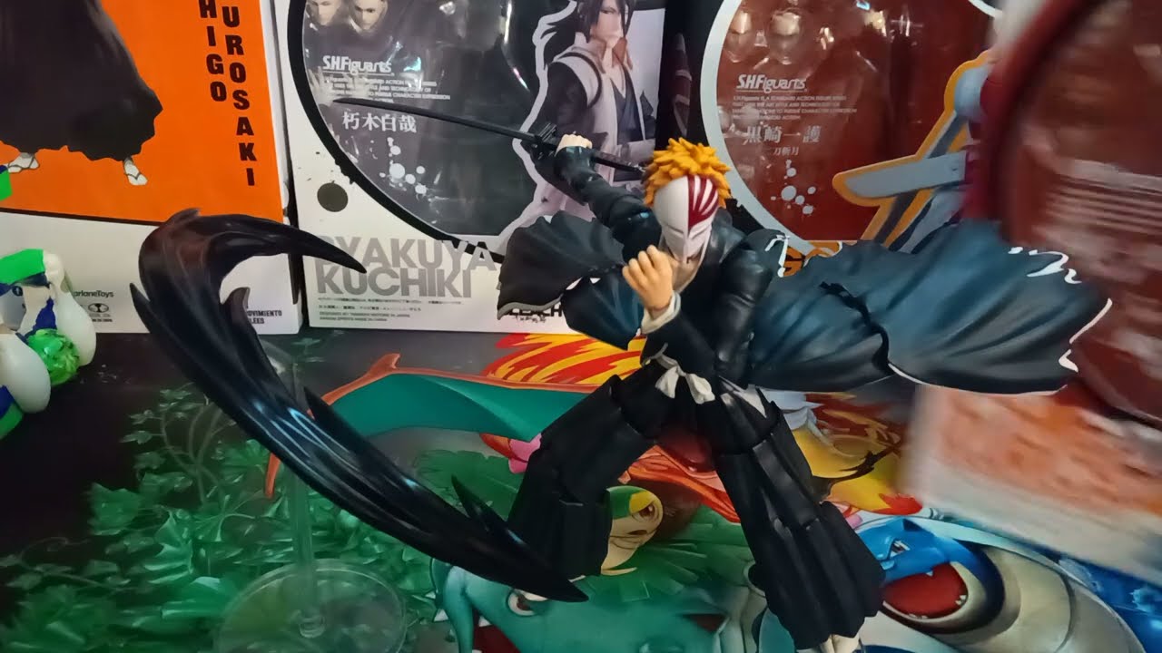 BLEACH S.H.Figuarts Ichigo Kurosaki Bankai (part 2) review 
