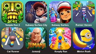 Temple Run2,Subway Surf City,Subway Surf,Runner Heroes,Cat Runner,Jumanji,Kooply Run,Minion Rush screenshot 5