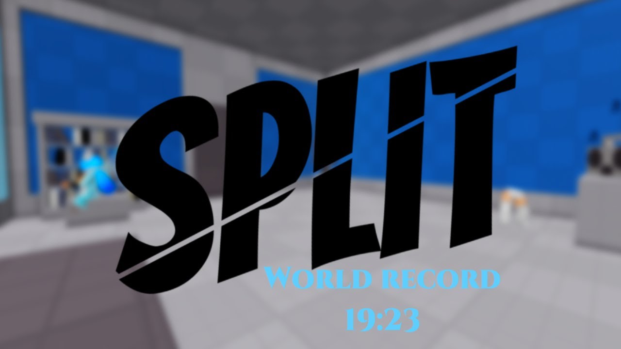 Roblox split; any ending speedrun (19:23) - YouTube